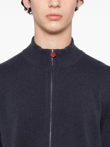 Pulover Kiton cu imagine albastru