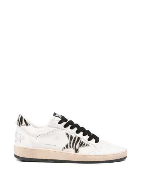 Sneakerși Golden Goose cu imagine cu model zebră