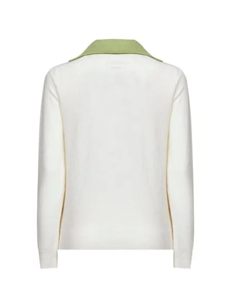 Gulerat pulover Mm6 Maison Margiela alb