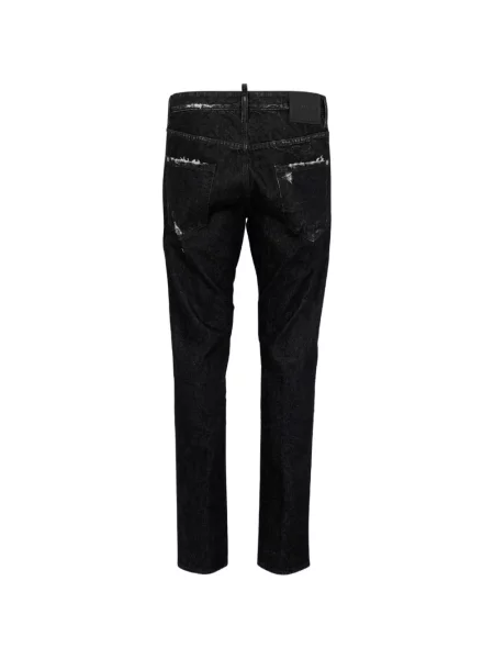 Ursuleț de pluș blugi Dsquared2 negru