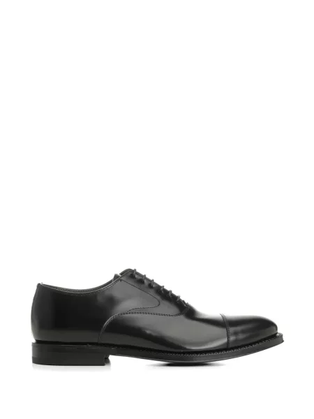 Oxford Al Duca D’aosta 1902 din țesătură twill negru