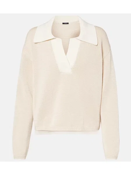 Pulover Joseph cu dungi bej