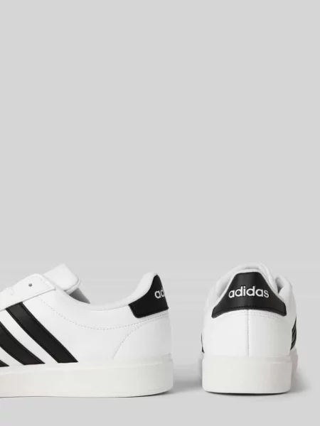 Sneakersy z nadrukiem z logo model ‘GRAND COURT’ Adidas Sportswear białe