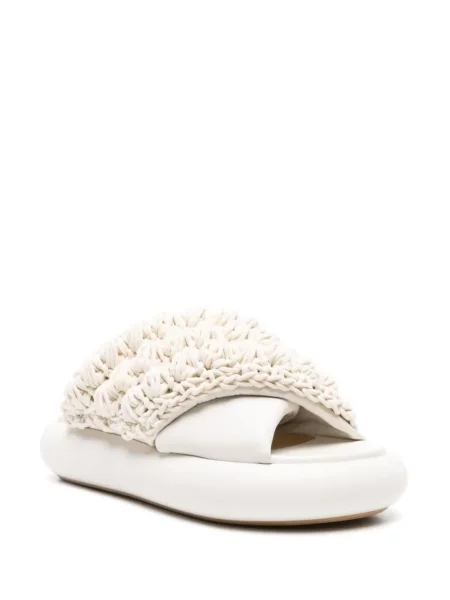 Sandalai Jw Anderson su platforma balta