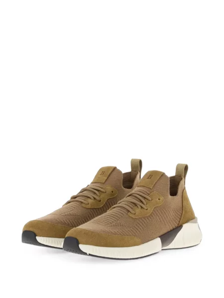 Sneakerși Boggi Milano de lână maro