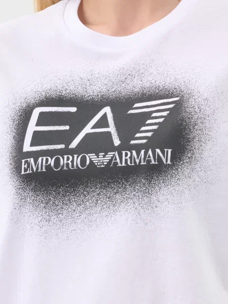 Футболка Ea7 Emporio Armani белая