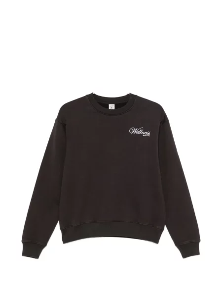 Hanorac Sporty & Rich cu imagine maro