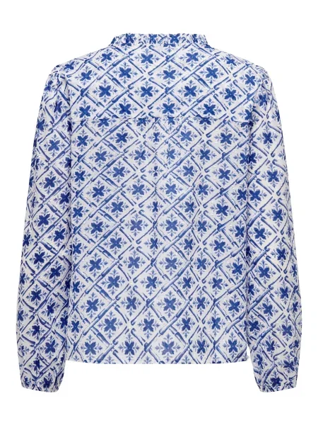 ONLY Bluza ONLROANNE modra bela