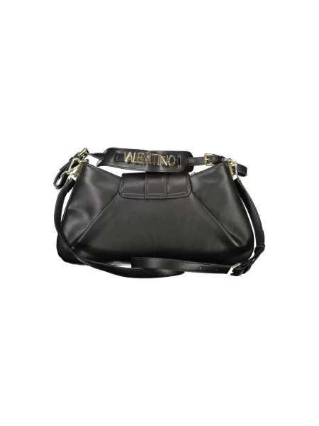 Lniana torebka crossbody Valentino Bags czarna