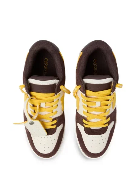 Sneakerși Off-white business alb