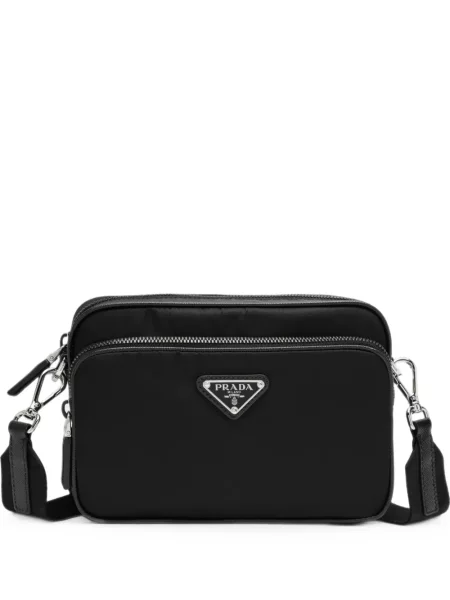 Geantă Prada cu autograf negru