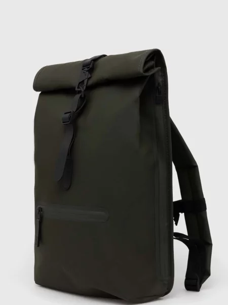 Mestský batoh Rains Rolltop W3 13 l zelený