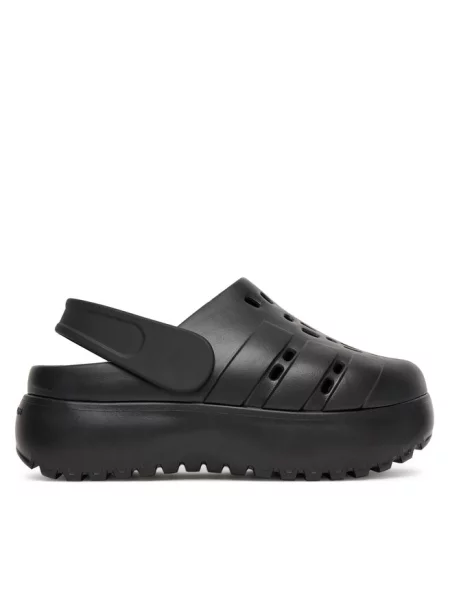 Klapki Adilette Platform czarne