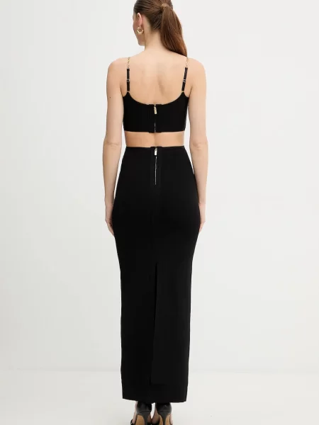 Сукня Marciano Guess AISHA maxi облягаюча чорний