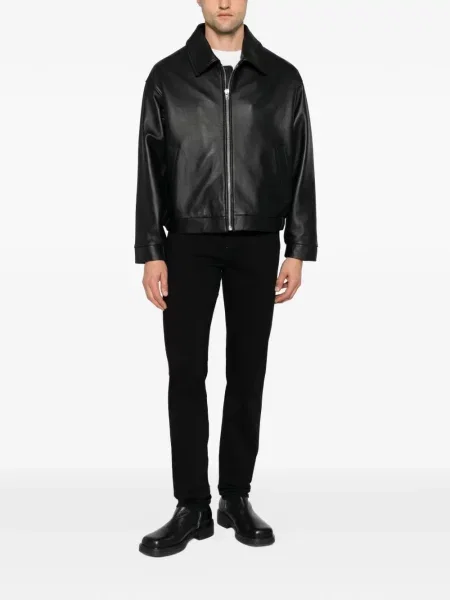 Blugi Emporio Armani cu autograf negru