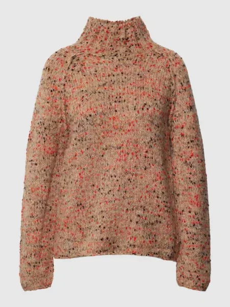 Sweter z dzianiny z mieszanki wełny z dodatkiem wełny z alpaki Fynch-hatton