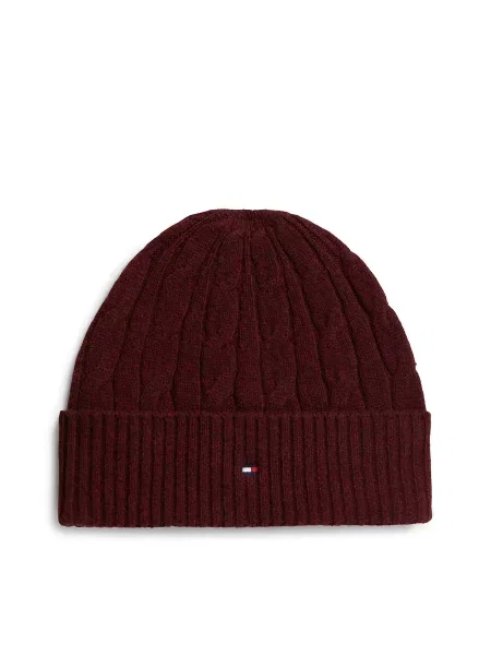 TOMMY HILFIGER Căciulă bordeaux roșu