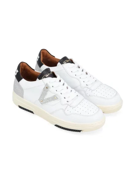 Sneakersy Via Roma 15 skórzane białe
