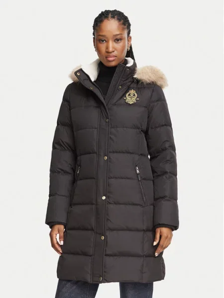LAUREN RALPH LAUREN De puf palton negru