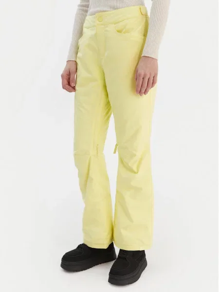 Roxy Snieglenčių kelnės Backyard Tailored Fit geltona