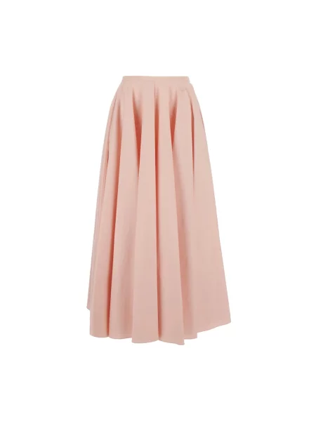 Spódnica maxi Givenchy dzwony różowa