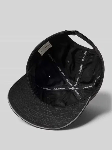 Calvin Klein czapka z daszkiem czarny
