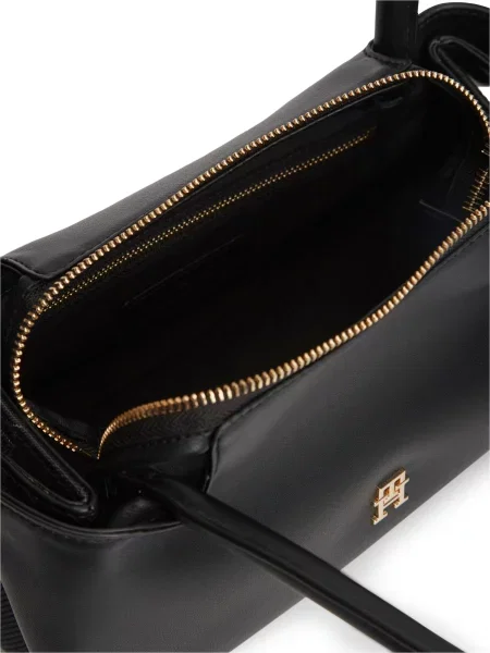 TOMMY HILFIGER Geantă de umăr negru