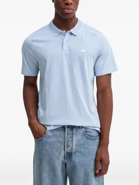 Scurt reversibil tricou Levi's® cu imagine negru