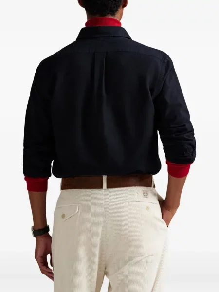 Șosete Polo Ralph Lauren cu 5 buzunare cu broderie tricotate albastru