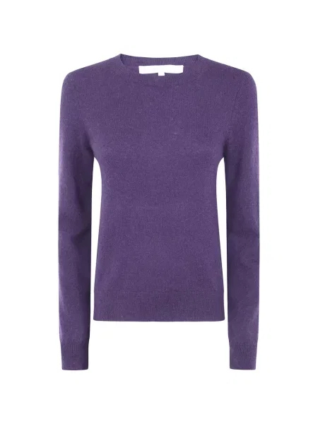 Pulover Absolut Cashmere din cașmir cu decolteu rotund violet