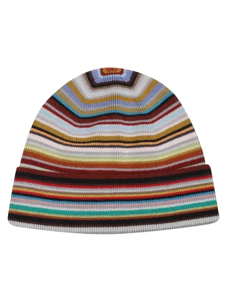 Czapka Paul Smith wełniana w paski