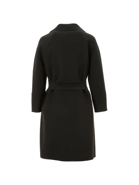 Cu centură palton 's Max Mara cu rever negru