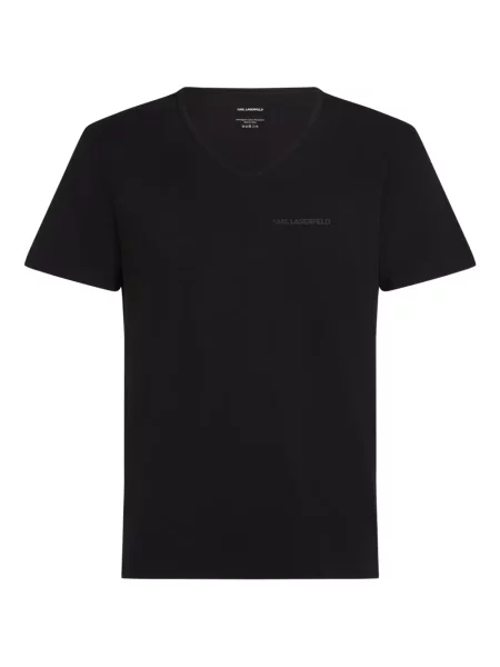Tricou Karl Lagerfeld cu imagine negru