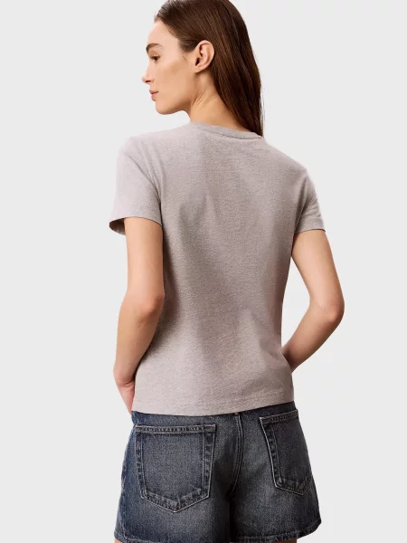 Класична футболка Calvin Klein Jeans сіра