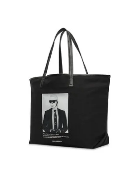 KARL LAGERFELD Kabelka čierna