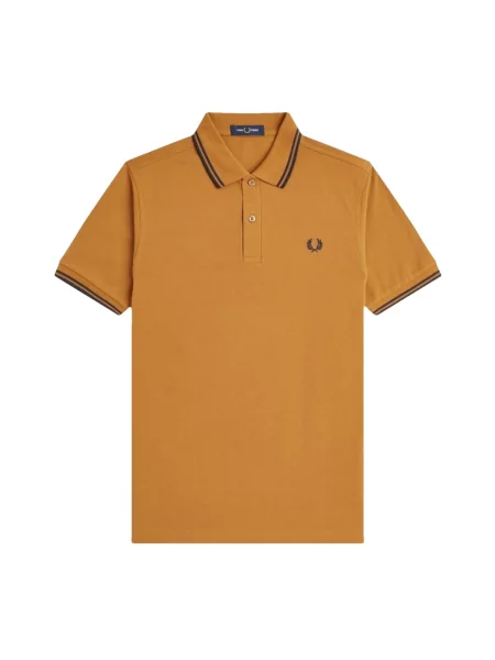 Koszulka polo Fred Perry brązowa