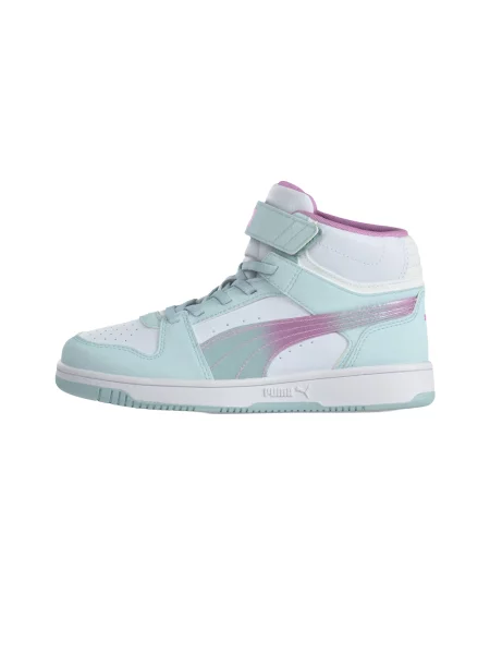 Sneakerși copii Puma alb