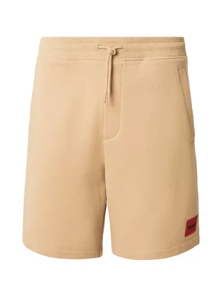 HUGO Pantaloni Diz / roșu bej