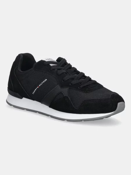 Tenisky Tommy Hilfiger RUNNER ICON MIX čierna