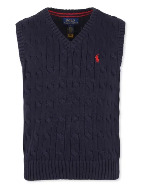 Kamizelka dziecięca Polo Ralph Lauren niebieska
