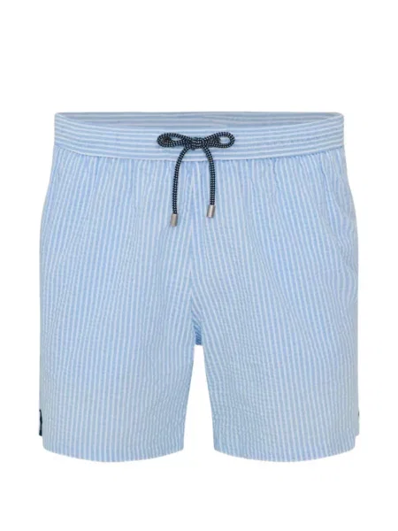 Slip de baie Patrick Assaraf cu dungi albastru