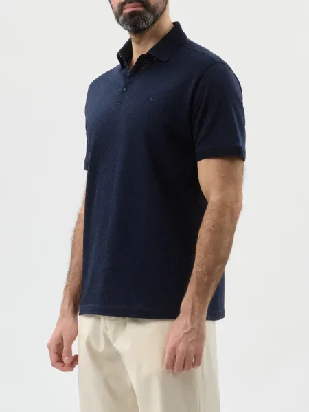 Поло Harmont&blaine синее