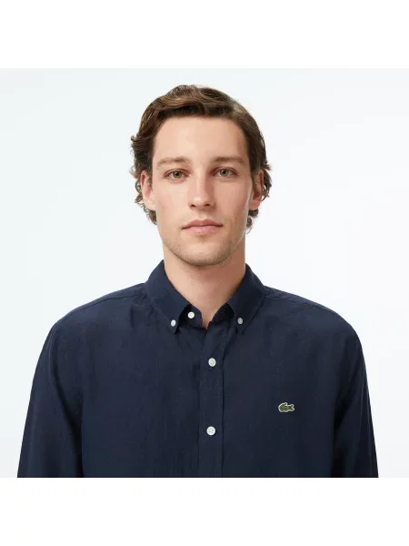 Рубашка Lacoste синяя