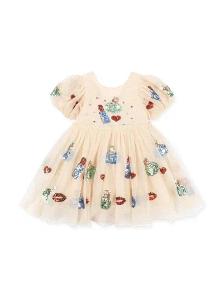 Konges Sløjd haljina YVONNE PUFF DRESS bež