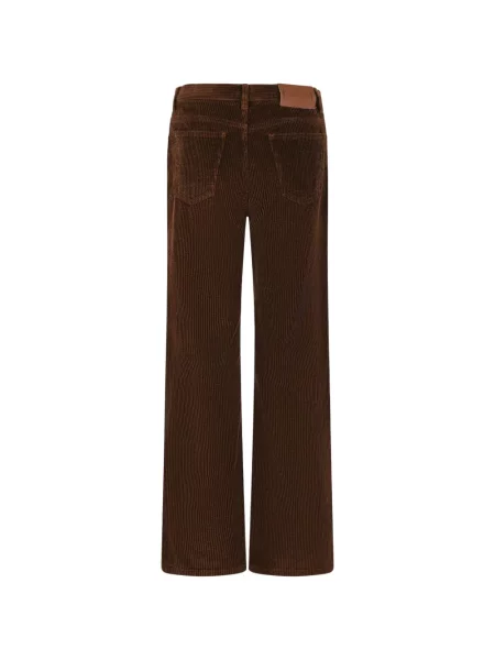 Pantaloni Marni de catifea cord maro