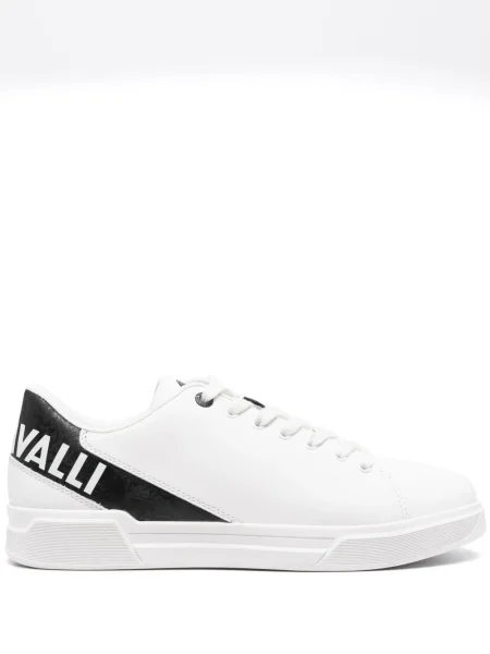 Sneakerși Just Cavalli alb