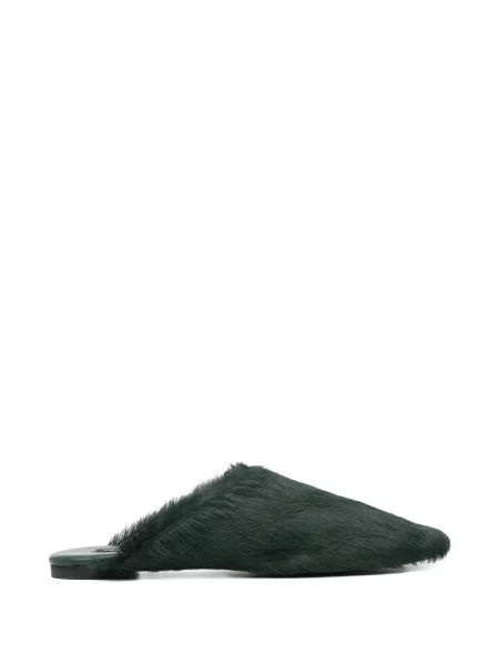 Papuci tip mules Senso verde