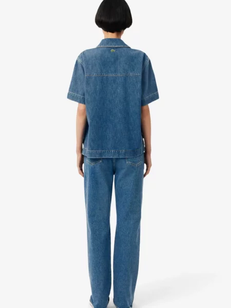 Брюки Lacoste голубые