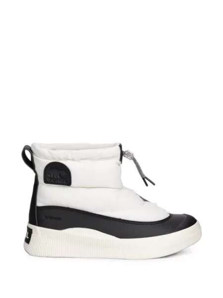 Matlasat botine Sorel alb