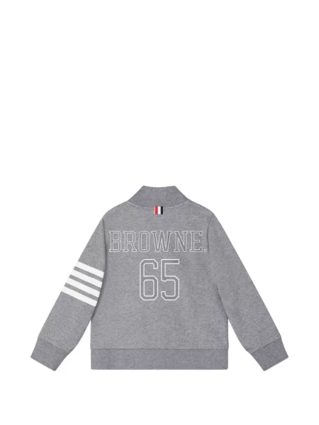 Kurtka bomber dziecięcy Thom Browne szary